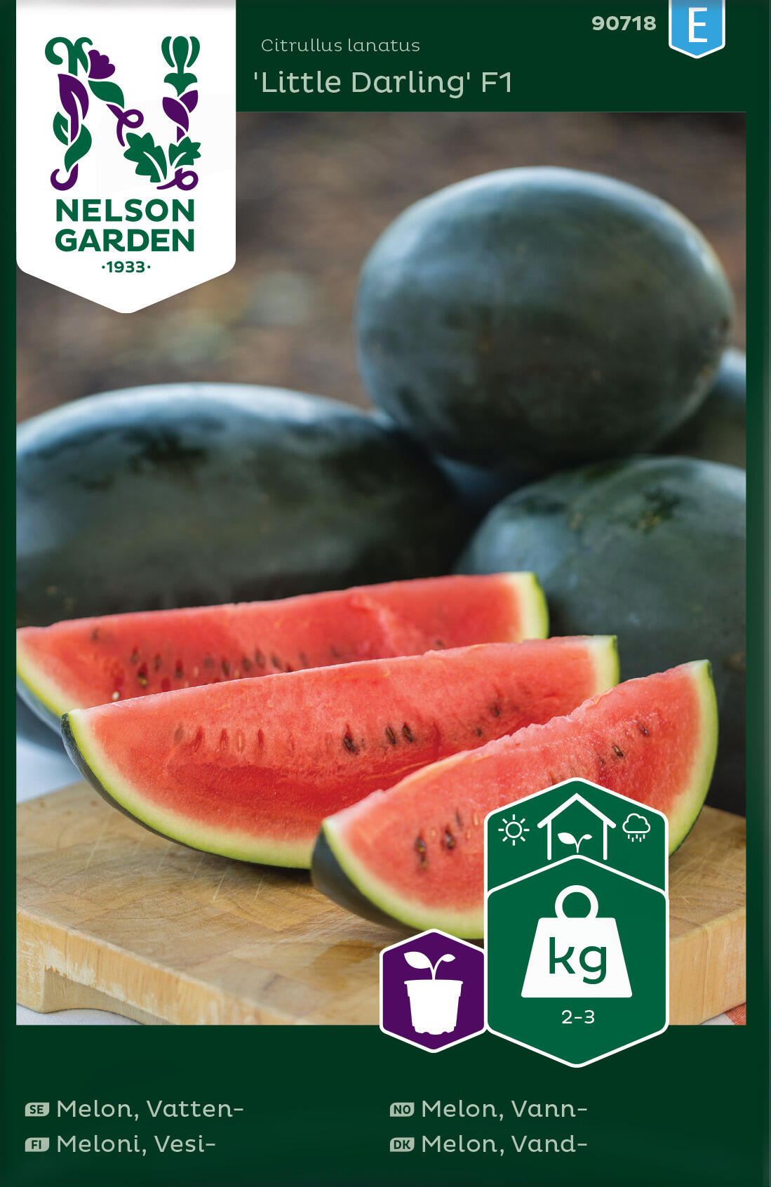 Vannmelon 'Little Darling' F1